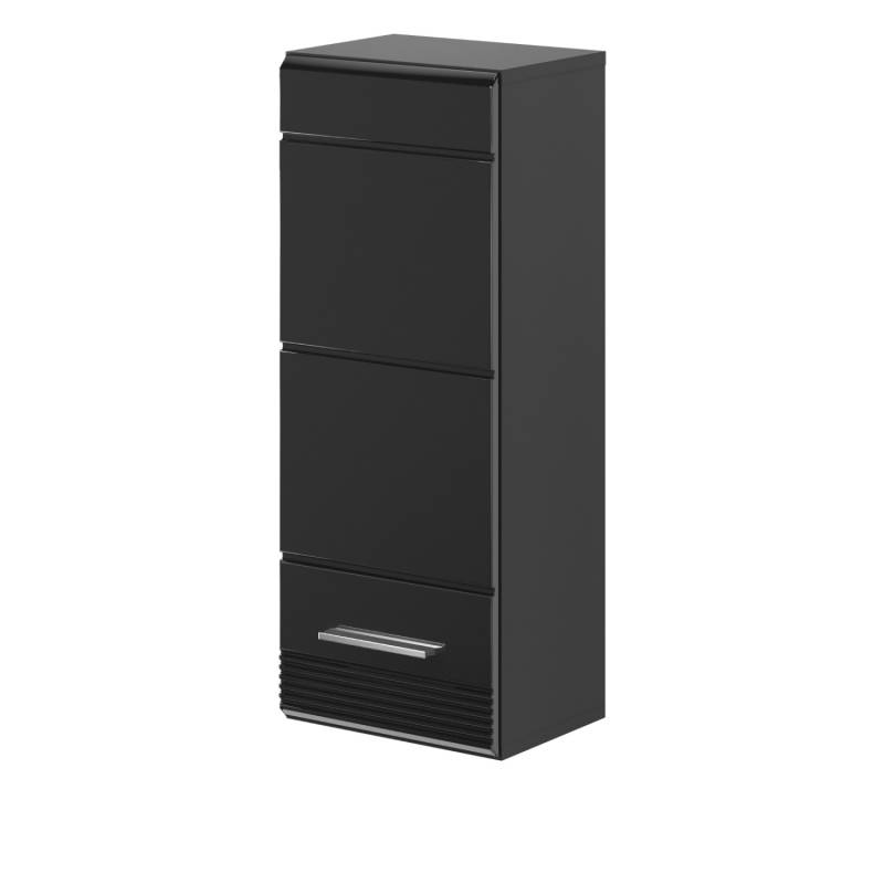Inn.Furn Hängeschrank in Schwarz Hochglanz 30 cm Badschrank Leon Inn.Furn Hängeschrank in Schwarz Hochglanz 30 cm Badschrank Leon von Inn.Furn
