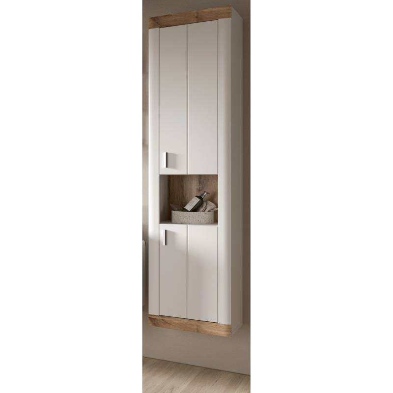 Inn.Furn Hochschrank Weiß Eiche 45 cm mit Soft-Close Sopela Inn.Furn Hochschrank Weiß Eiche 45 cm mit Soft-Close Sopela von Inn.Furn