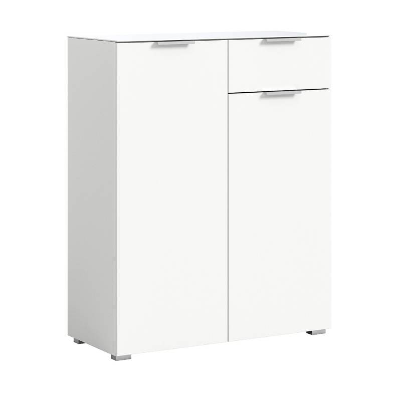 Inn.Furn Kommode Weiß 90 cm mit Glas und Soft-Close Riano Inn.Furn Kommode Weiß 90 cm mit Glas und Soft-Close Riano von Inn.Furn