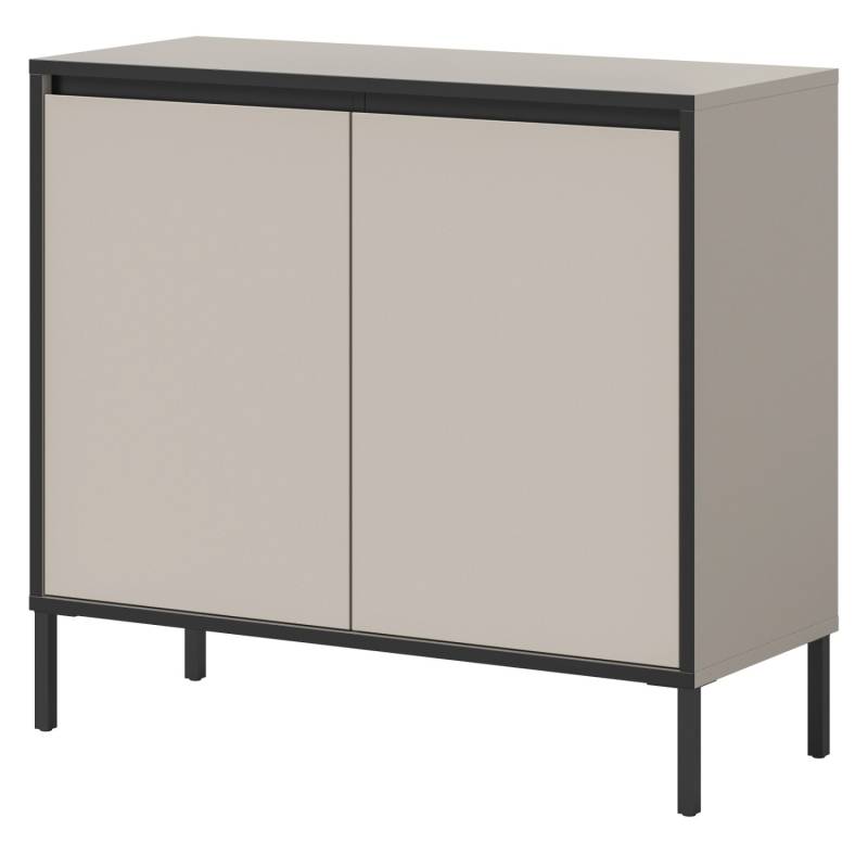 Inn.Furn Kommode in Kaschmir und Schwarz 92 x 83 cm Torello von Inn.Furn
