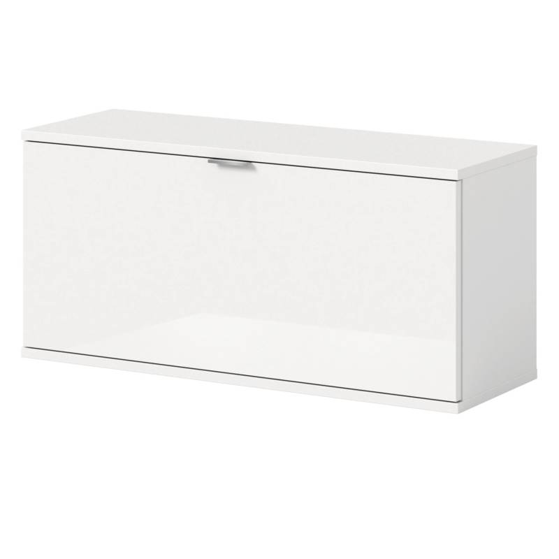 Inn.Furn Schuhschrank in Weiß Hochglanz 91 cm SystemX von Inn.Furn