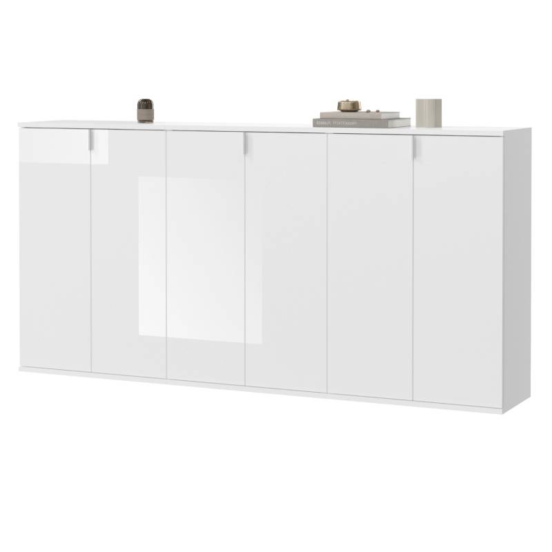 Inn.Furn Sideboard Weiß Hochglanz 183 cm 6-türig SystemX Inn.Furn Sideboard Weiß Hochglanz 183 cm 6-türig SystemX von Inn.Furn
