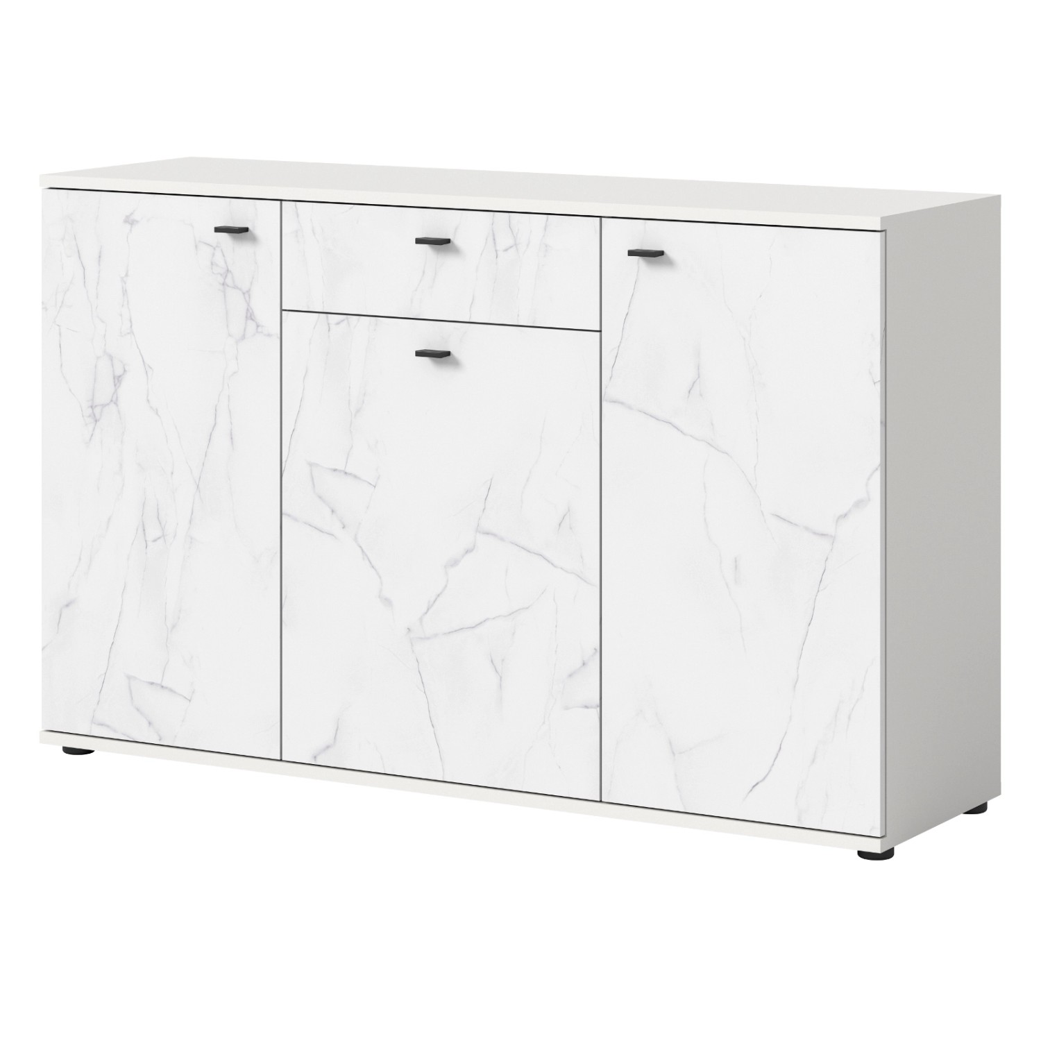 Inn.Furn Sideboard in Weiß Marmor 139 cm Marble von Inn.Furn