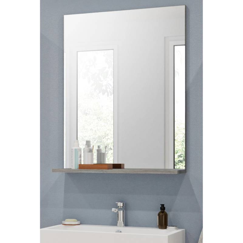 Inn.Furn Spiegel Grau 60 x 79 cm mit Ablage Shawn Inn.Furn Spiegel Grau 60 x 79 cm mit Ablage Shawn von Inn.Furn