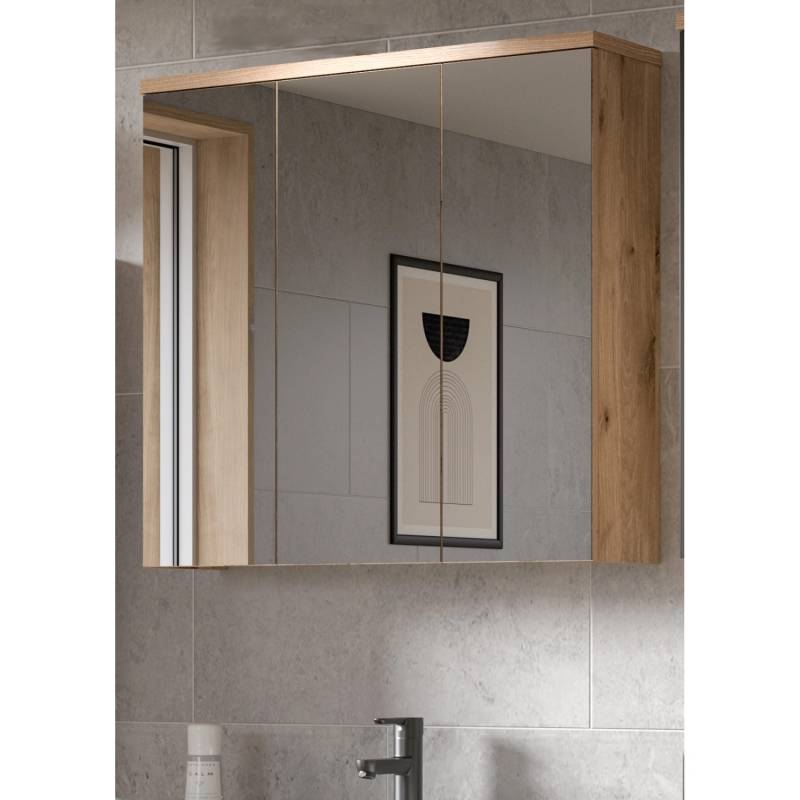 Inn.Furn Spiegelschrank Eiche 80 cm mit Soft-Close Oderzo Inn.Furn Spiegelschrank Eiche 80 cm mit Soft-Close Oderzo von Inn.Furn