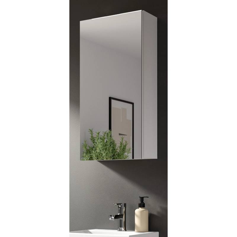 Inn.Furn Spiegelschrank Weiß 38 x 77 cm 1-türig Larik Inn.Furn Spiegelschrank Weiß 38 x 77 cm 1-türig Larik von Inn.Furn