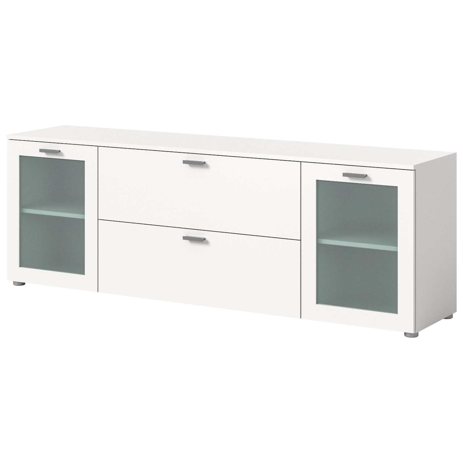 Inn.Furn TV-Lowboard Weiß 180 cm mit Soft-Close Dante von Inn.Furn