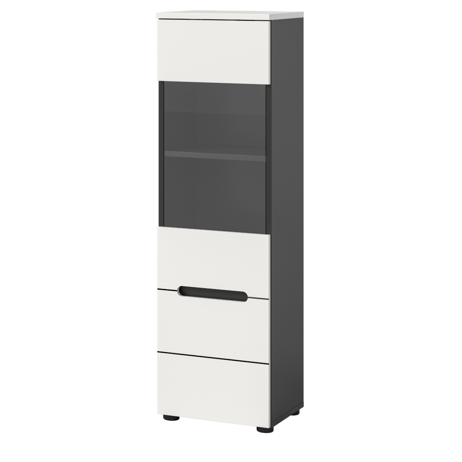 Inn.Furn Vitrine in Weiß und Grau 36 x 125 cm Cooper Inn.Furn Vitrine in Weiß und Grau 36 x 125 cm Cooper von Inn.Furn