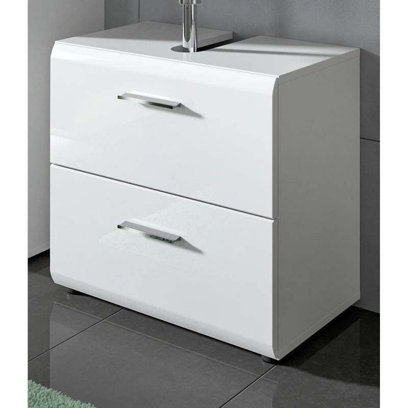 Inn.Furn Waschbeckenunterschrank in Weiß Hochglanz 60 cm Cover Inn.Furn Waschbeckenunterschrank in Weiß Hochglanz 60 cm Cover von Inn.Furn