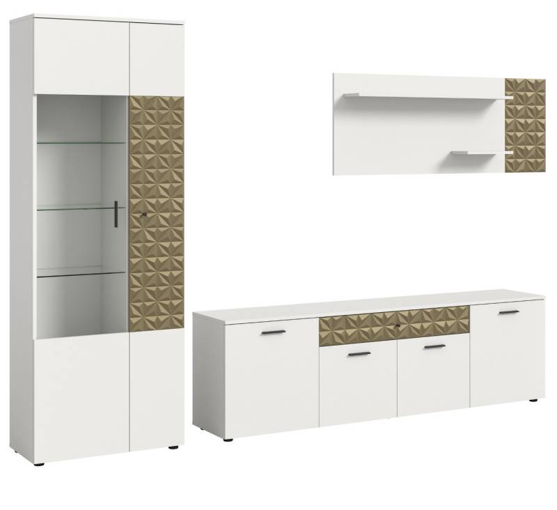Inn.Furn Wohnwand Relief, (3-St) von Inn.Furn