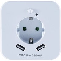 InnTec SLED02 LED-Nachtlicht mit Bewegungsmelder LED Warmweiß Weiß von InnTec