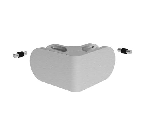 Eck-Glashalter Glas Edelstahl Verbinder V4A Glas 6-12,76 mm Glasverbinder halbrund 90 Grad Geländer Glasplatte Verbindung Halter Glashalterung Pfosten Glasgeländer Scheibenhalterung Halter für Glas von Innbee