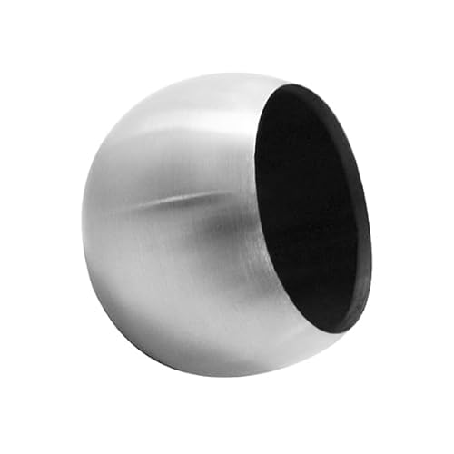 Endkappe Edelstahl V2A Kugel Rohrstopfen Abschlussdeckel 42,4 mm Stopfen Geländer Rohr Rundrohr Handlauf Kappe Verschluss Endstück Endkappe Edelstahl V2A Kugel Rohrstopfen Abschlussdeckel 42,4 mm Stopfen Geländer Rohr Rundrohr Handlauf Kappe Verschluss Endstück von Innbee