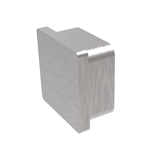 Endkappe Edelstahl V2A Rohrstopfen 40x40x2,0 Abschlussdeckel Stopfen Geländer Profil eckig Handlauf Kappe Verschluss Endstück Endkappe Edelstahl V2A Rohrstopfen 40x40x2,0 Abschlussdeckel Stopfen Geländer Profil eckig Handlauf Kappe Verschluss Endstück von Innbee