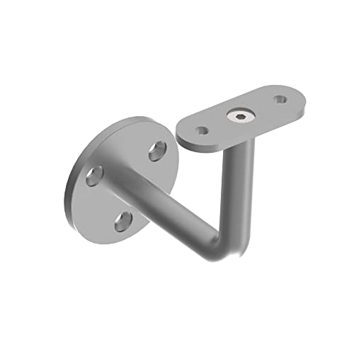 Handlaufhalter Edelstahl Halterung Wandhalter für Treppengeländer Edelstahlrohr flach Wandbefestigung Handlaufträger Haltergriff Holzhandlauf Handlaufhalter Edelstahl Halterung Wandhalter für Treppengeländer Edelstahlrohr flach Wandbefestigung Handlaufträger Haltergriff Holzhandlauf von Innbee