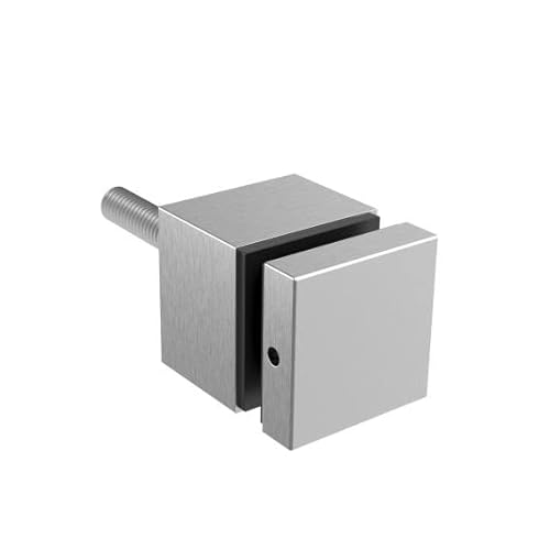 Punkthalter eckig 40 x 40 mm Glas 8-17,52mm H-52 mm Glashalter Edelstahl V2A Geländer Glasklemme Halterung Glasgeländer Halter für Glas Glasplatte Glaspunkthalter Scheibenhalterung Glashalterung M10 Punkthalter eckig 40 x 40 mm Glas 8-17,52mm H-52 mm Glashalter Edelstahl V2A Geländer Glasklemme Halterung Glasgeländer Halter für Glas Glasplatte Glaspunkthalter Scheibenhalterung Glashalterung M10 von Innbee