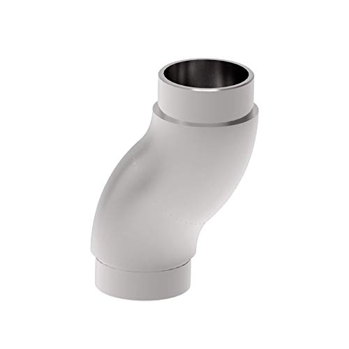 Rohrbogen - stufenlos verdrehbar Edelstahl Rohrverbinder flexibel Bogen 42,4 x 2,0 mm Handlauf Geländer Fitting Rohrbogen Rundrohr Steckfitting V2A Rohrbogen - stufenlos verdrehbar Edelstahl Rohrverbinder flexibel Bogen 42,4 x 2,0 mm Handlauf Geländer Fitting Rohrbogen Rundrohr Steckfitting V2A von Innbee