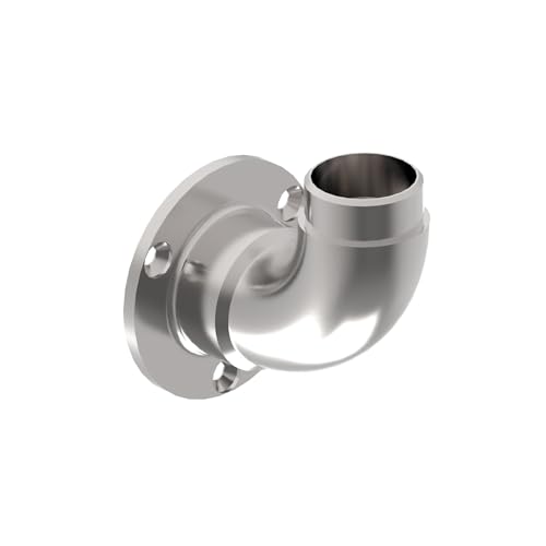Wandflansch Edelstahl Rohr 42,4 x 2,0 mm Flansch 90 Grad Edelstahlrohr Steckfitting Wandhalter Gelaender Halterung für Handlauf Befestigung Wandanschluss Wandhalterung Rohrflansch Bodenflansch V2A Wandflansch Edelstahl Rohr 42,4 x 2,0 mm Flansch 90 Grad Edelstahlrohr Steckfitting Wandhalter Gelaender Halterung für Handlauf Befestigung Wandanschluss Wandhalterung Rohrflansch Bodenflansch V2A von Innbee
