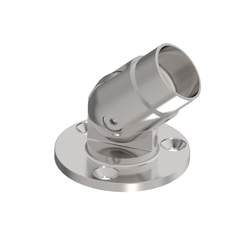 Wandflansch Edelstahl Rohr 42,4 x 2,0 mm einstellbar 0-90 Grad Flansch Edelstahlrohr Steckfitting Wand Wandhalter Halterung für Handlauf Befestigung Wandanschluss Rund Wandhalterung Rohrflansch V2A Wandflansch Edelstahl Rohr 42,4 x 2,0 mm einstellbar 0-90 Grad Flansch Edelstahlrohr Steckfitting Wand Wandhalter Halterung für Handlauf Befestigung Wandanschluss Rund Wandhalterung Rohrflansch V2A von Innbee