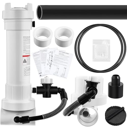 Innconee R171096 Feeder 320 Pool Automatischer Chlor Inline Feeder R172009 O-Ring R172255 Bildschirm Ersatz Kompatibel mit Rainbow 320 Automatischer Inline-Chlor-Futterspender für Pools und Spas von Innconee