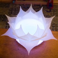 Große Farbwechsel Led Lotus Licht Mit Fernbedienung Große Farbwechsel Led Lotus Licht Mit Fernbedienung von InnerForestDesigns