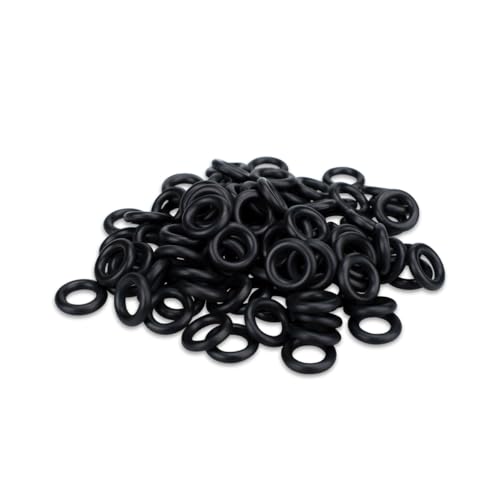 Innfeeltech 100 Stück O-Ringe Nitrilkautschuk, 10 * 2.4mm Dichtungs-O-Ringe für Waschmaschine, Wasserhahn und Sanitäranlagen in Küche und Bad von Innfeeltech
