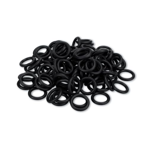 Innfeeltech 100 Stück O-Ringe Nitrilkautschuk, 13 * 2.4mm Dichtungs-O-Ringe für Waschmaschine, Wasserhahn und Sanitäranlagen in Küche und Bad von Innfeeltech