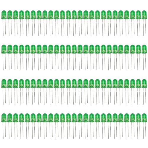 Innfeeltech 100pcs 3mm grüne LED Dioden Lichter DC 1.9V~2.1V 20mA 3mm Elektronik Emittierende Komponenten Leuchtdioden LEDs Birne von Innfeeltech