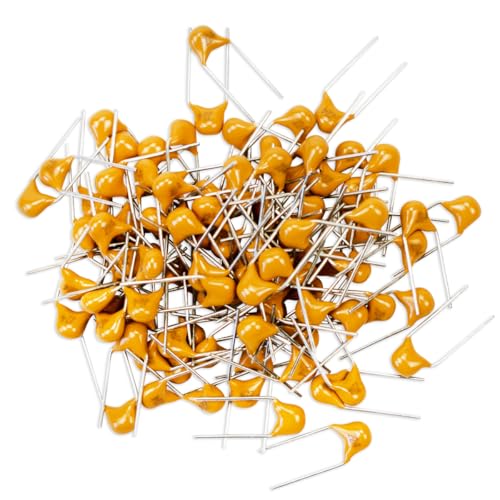 Innfeeltech 100pcs 50V 0.22uF monolithisches keramisches Kondensator-gelbes elektronisches Zubehör für Computer und Telefon von Innfeeltech