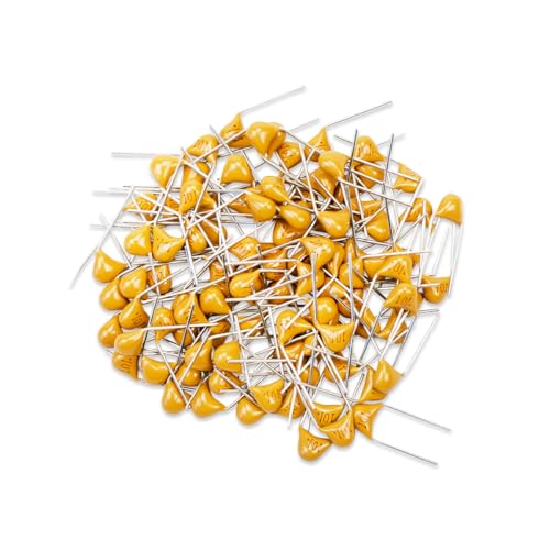 Innfeeltech 100pcs 50V 100pF monolithisches keramisches Kondensator-gelbes elektronisches Zubehör für Computer und Telefon von Innfeeltech