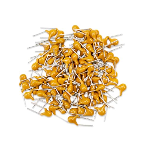Innfeeltech 100pcs 50V 3.3uF monolithisches keramisches Kondensator-gelbes elektronisches Zubehör für Computer und Telefon von Innfeeltech