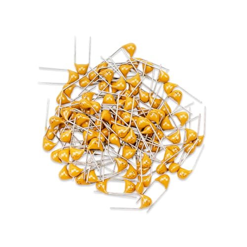 Innfeeltech 100pcs 50V 470pF monolithisches keramisches Kondensator-gelbes elektronisches Zubehör für Computer und Telefon von Innfeeltech