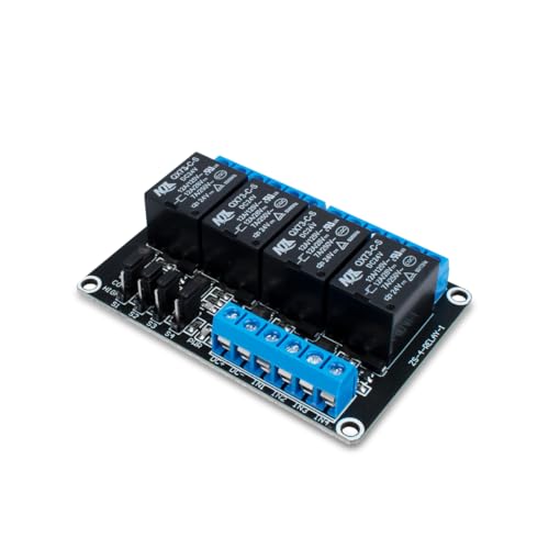 Innfeeltech 1pcs DC 5V Relais Modul 4-Kanal Relais mit Optokoppler High oder Low Level Trigger Expansion Board Innfeeltech 1pcs DC 5V Relais Modul 4-Kanal Relais mit Optokoppler High oder Low Level Trigger Expansion Board von Innfeeltech