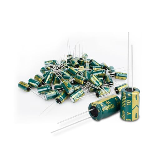 Innfeeltech 50 Stück Elektrolytkondensator 1000uF 10V Aluminium-Radial-Elektrolytkondensatoren Innfeeltech 50 Stück Elektrolytkondensator 1000uF 10V Aluminium-Radial-Elektrolytkondensatoren von Innfeeltech