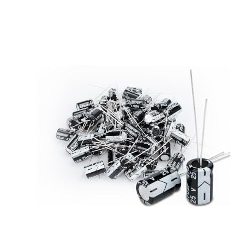 Innfeeltech 50 Stück Elektrolytkondensator 470uF 25V Aluminium Radial-Elektrolytkondensatoren Innfeeltech 50 Stück Elektrolytkondensator 470uF 25V Aluminium Radial-Elektrolytkondensatoren von Innfeeltech