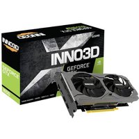 Inno 3D Grafikkarte Nvidia GeForce GTX1650 TWIN X2 OC V3 4GB GDDR6-SDRAM PCIe x16 HDMI®, DisplayPor von Inno 3D