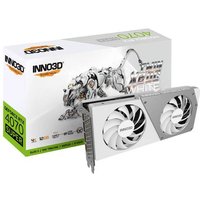 Inno 3D Grafikkarte Nvidia GeForce RTX 4070 Super TWIN X2 OC WHITE 12GB GDDR6X-RAM PCIe x16 HDMI®, von Inno 3D