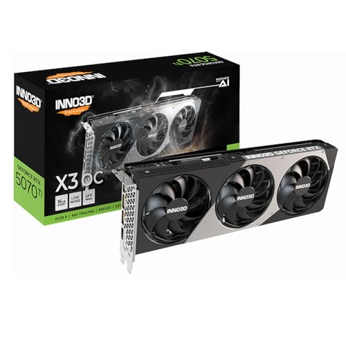 Inno3D RTX5070 TI X3 OC 16GB GDDR7 HDMI 3xDP von Inno3D