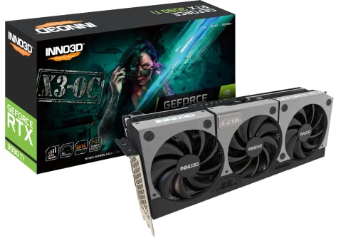 Inno3D Geforce RTX 3090 TI 24GB X3 OC Grafikprozessor Nvidia GDDR6X Inno3D Geforce RTX 3090 TI 24GB X3 OC Grafikprozessor Nvidia GDDR6X von Inno3D