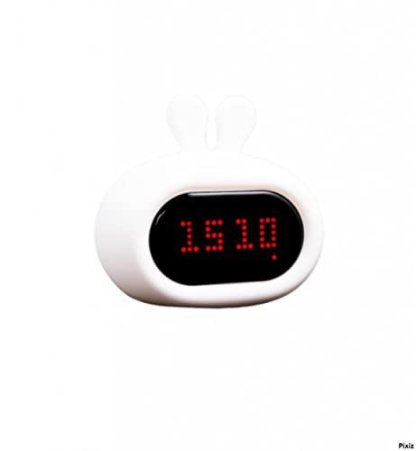 InnoGIO GIOrabbit, Kinderwecker mit Nachtlicht Hase, Digitaler Wecker mit Lampe aus Silikon, mit 8 Farben, per Micro-USB Aufladbar, Einschlafhilfe mit Weckfunktion zum Lernen der Uhr InnoGIO GIOrabbit, Kinderwecker mit Nachtlicht Hase, Digitaler Wecker mit Lampe aus Silikon, mit 8 Farben, per Micro-USB Aufladbar, Einschlafhilfe mit Weckfunktion zum Lernen der Uhr von InnoGIO