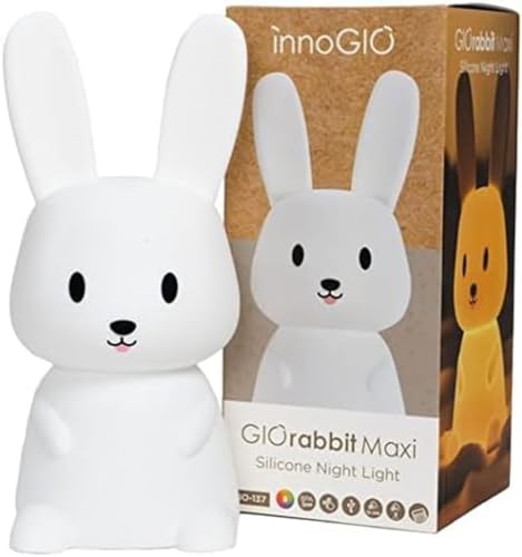 InnoGIO Veilleuse aus Silikon GIOrabbit Langohr MAXI von InnoGIO