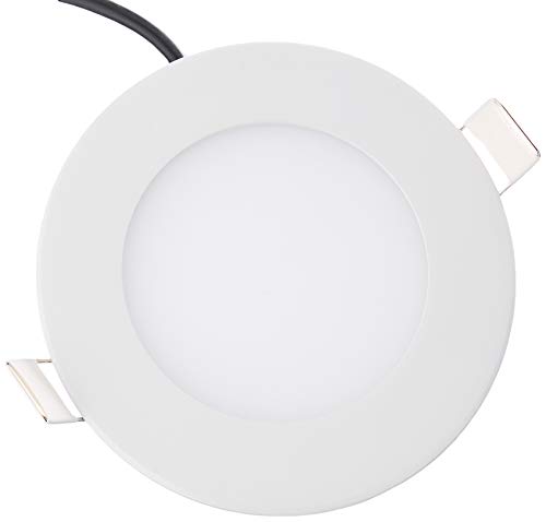 LED-Rundpanel Moon DC24V/5W 830,120mm,350lm 3m Zuleitung WAGO Klemmen von Rutec