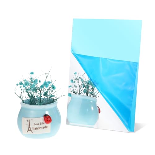 10 Stück klebespiegel spiegelfolie Selbstklebende Spiegel Flexibler Spiegelfliesen Nicht Glas Selbstklebend Bruchsicher Spiegel Kleben Spiegelfolie Wandspiegel Spiegel zum Aufkleben (15 x 10 cm) von InnoHHustle