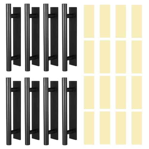 8 Stück Selbstklebende Türgriffe Schrank Schrankgriffe Schwarz Türgriffe Küche Schrank Griffe Kunststoff Möbelgriffe Griff Balkontür Außen Ohne Bohren Abziehen und Aufkleben, für Glastüren Schubladen 8 Stück Selbstklebende Türgriffe Schrank Schrankgriffe Schwarz Türgriffe Küche Schrank Griffe Kunststoff Möbelgriffe Griff Balkontür Außen Ohne Bohren Abziehen und Aufkleben, für Glastüren Schubladen von InnoHHustle