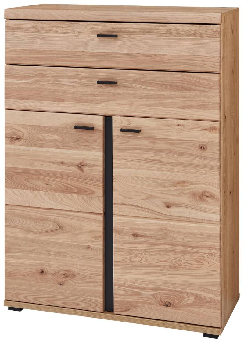 Büroschrank SONOS HU12 Front Altesche Massivholz gebürstet von InnoStyle