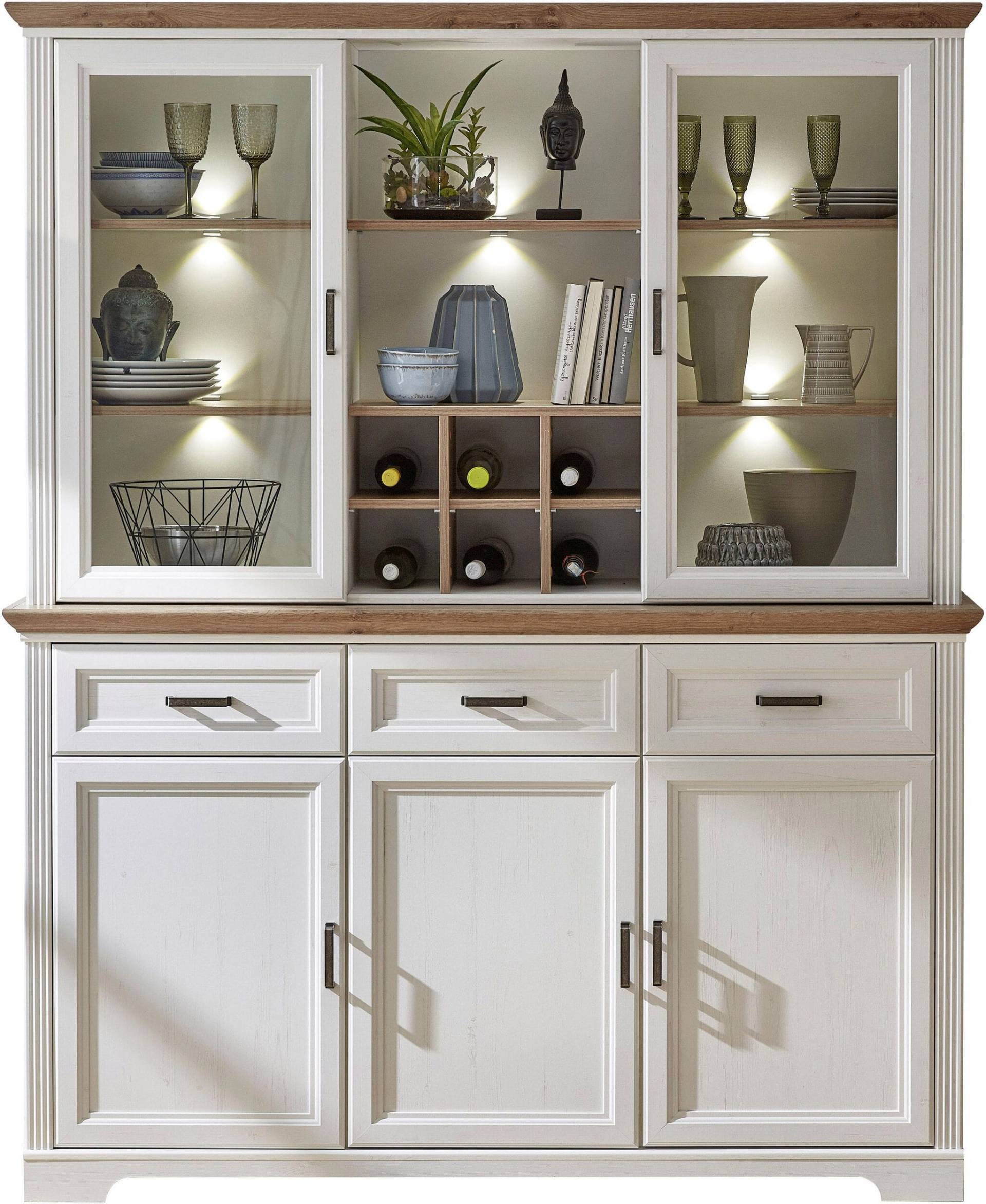 Buffet Geschirrschrank JASMIN Pinie weiß Nachbildung Buffet Geschirrschrank JASMIN Pinie weiß Nachbildung von InnoStyle
