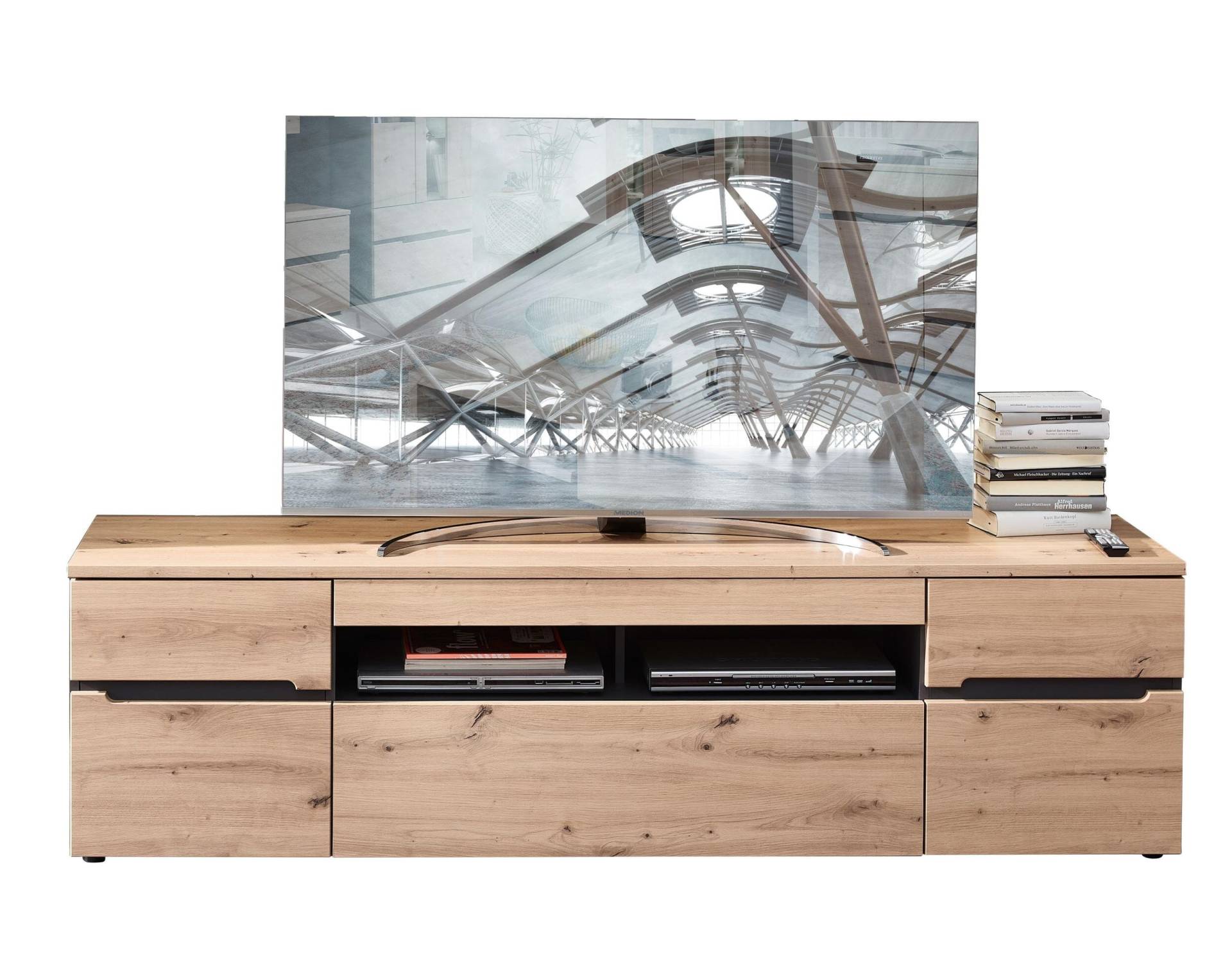 Lowboard MEMPHIS Artisan Eiche Graphit Nachbildung Lowboard MEMPHIS Artisan Eiche Graphit Nachbildung von InnoStyle