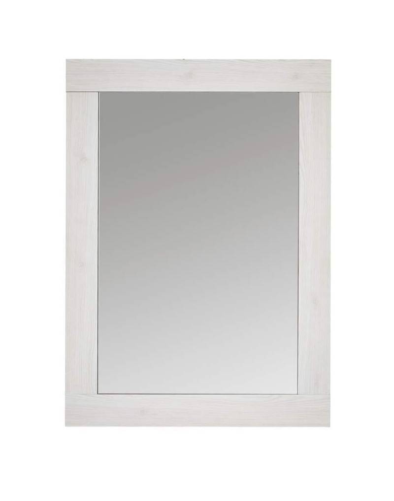 Spiegel ANTWERPEN 65 x 90 cm Lärche weiß Nachbildung von InnoStyle
