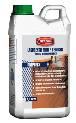 PREPDECK – Lasurentferner... 2,5 Liter / Preis per ltr. 18,36€ von Innoskins