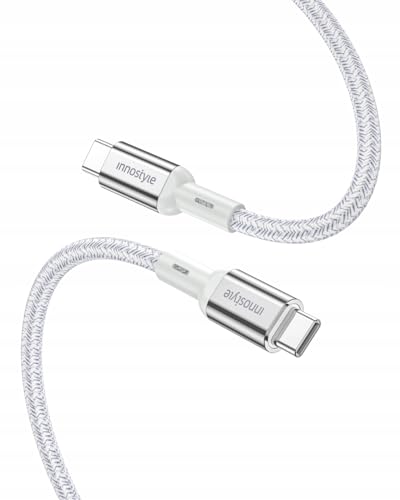 INNOSTYLE USB C Kabel, Ladekabel Schnellladekabel USB C auf USB C 2M 100W Typ C PD für Samsung S24 S23 Ultra iPhone 16 15 14 Pro Max Pixel 7 iPad Pro MacBook Air von Innostyle